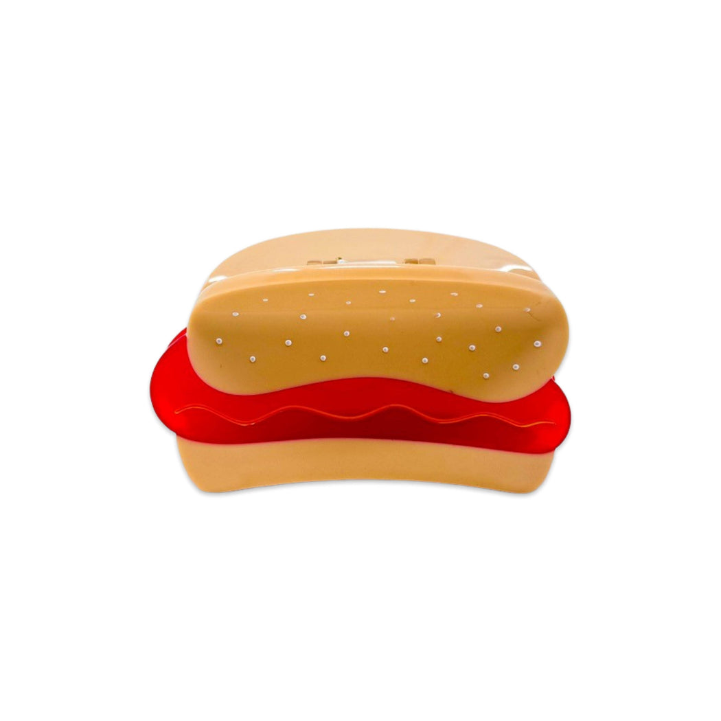 Mini Hot Dog Hair Claw