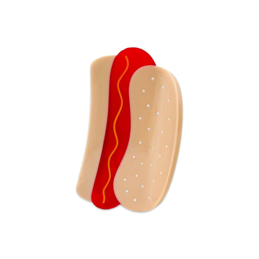 Mini Hot Dog Hair Claw