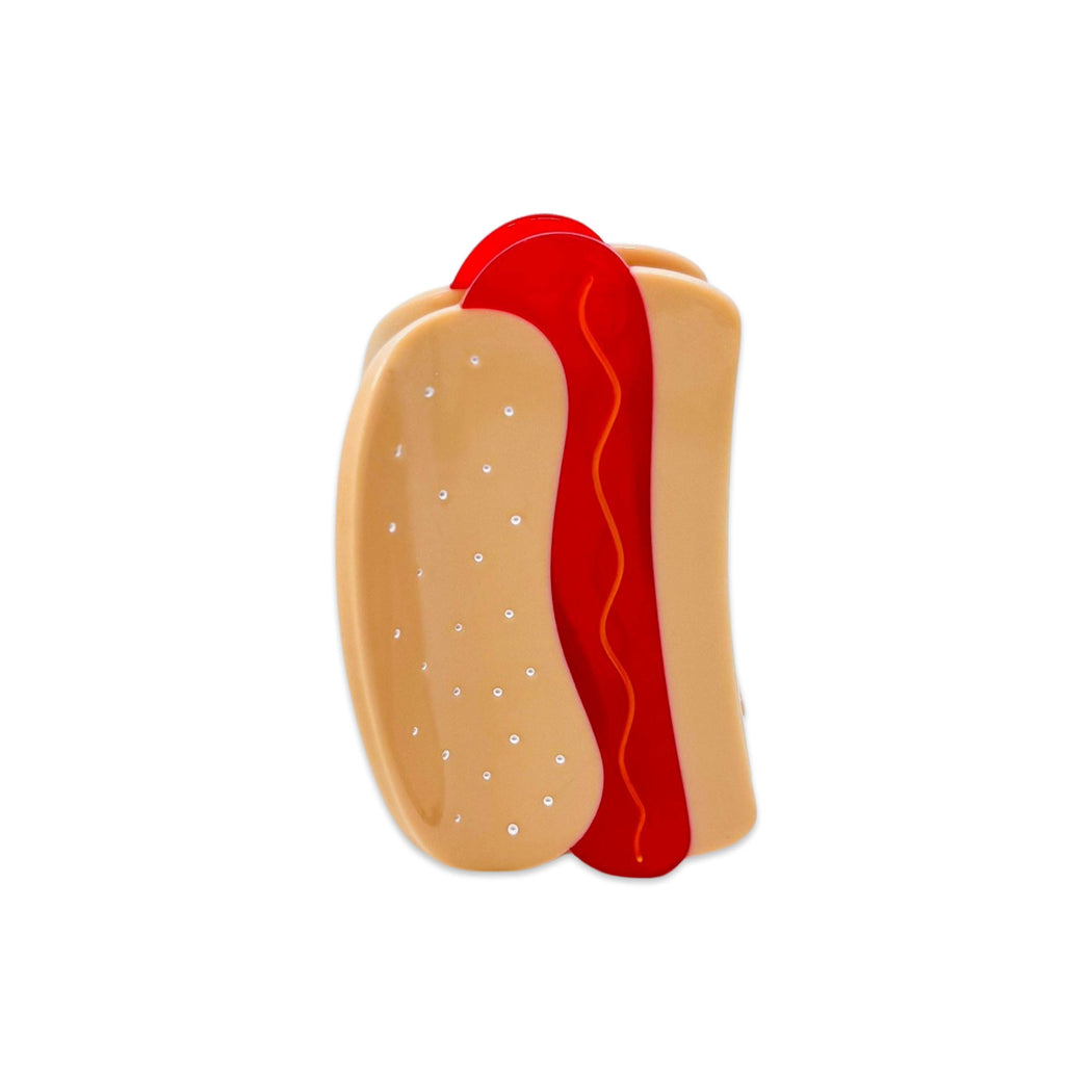 Mini Hot Dog Hair Claw