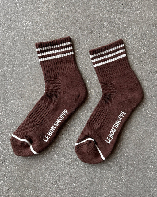 Girlfriend Socks – Mahogany