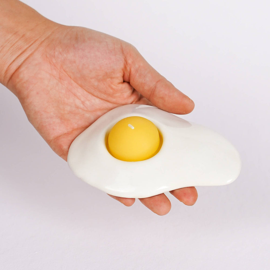 Ceramic Egg Tea Light Candle Holder