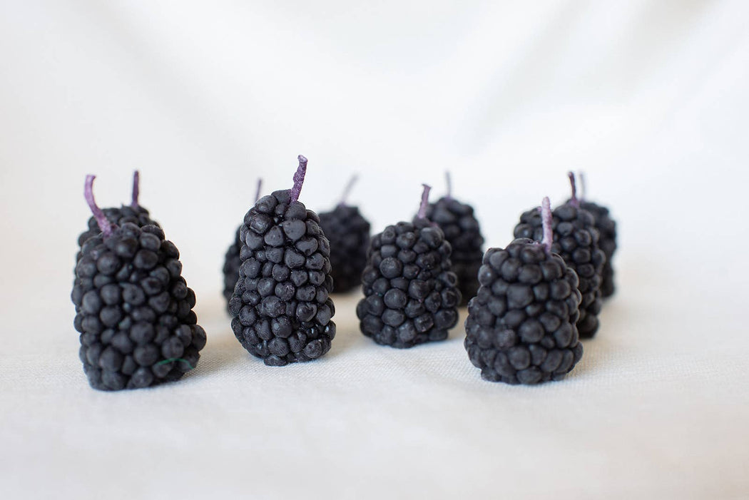 Blackberry Birthday Candles – Set of 5