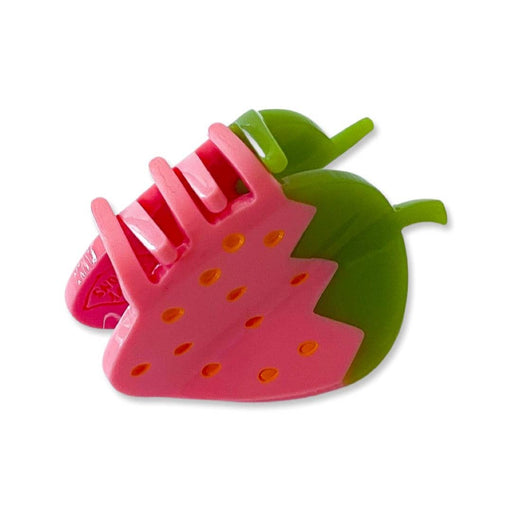 Mini Pink Strawberry Hair Claw