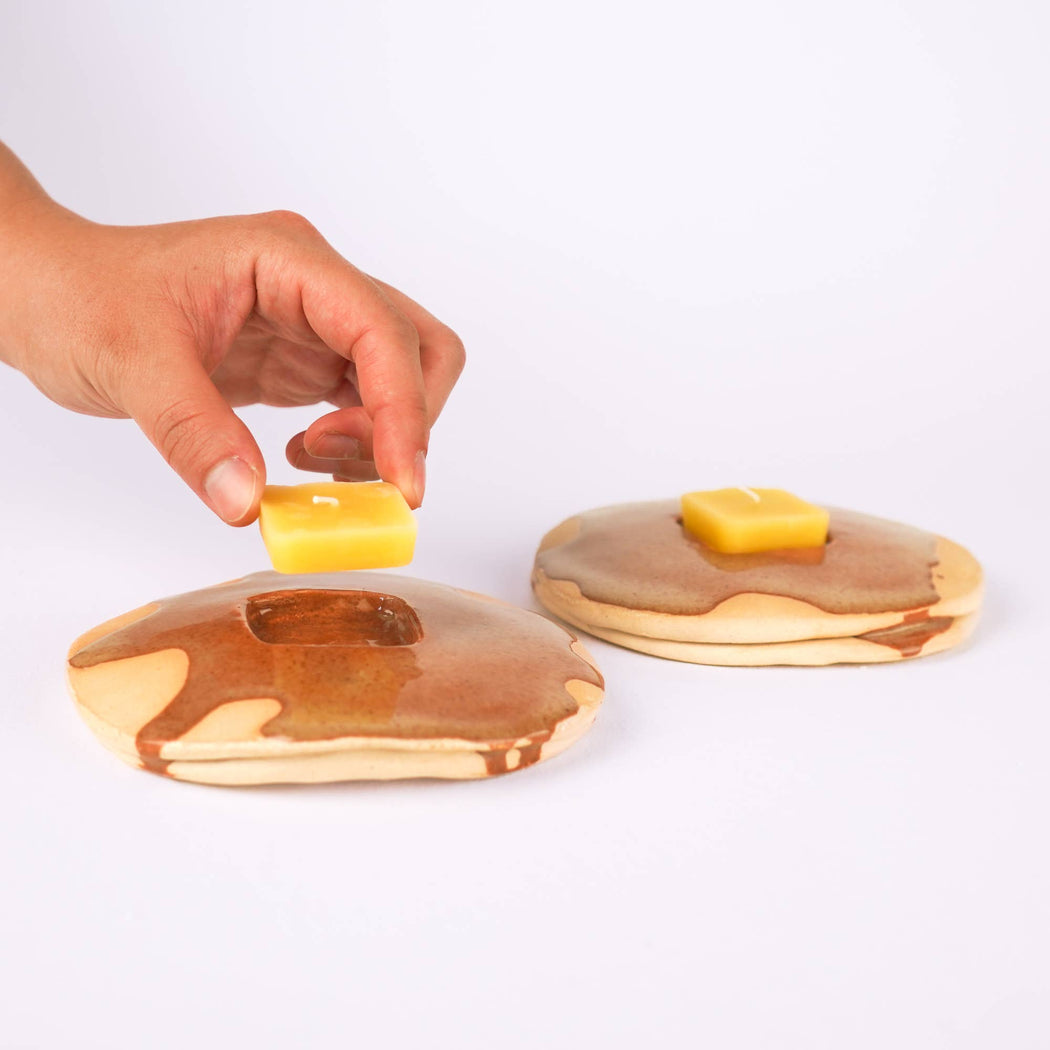 Extra Butter Candle for Toast and Pancake Candle Holders